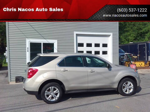2011 Chevrolet Equinox for sale at Chris Nacos Auto Sales in Derry NH