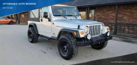 2006 Jeep Wrangler for sale at AFFORDABLE AUTO BROKERS in Keller TX