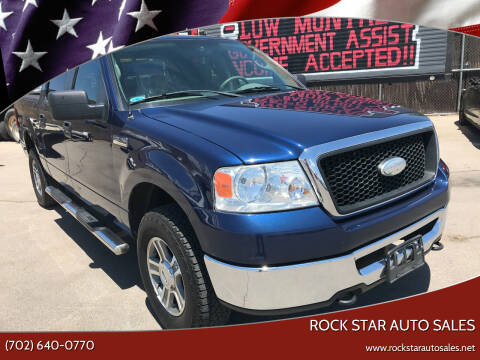 2008 Ford F-150 for sale at ROCK STAR TRUCK & AUTO LLC in Las Vegas NV