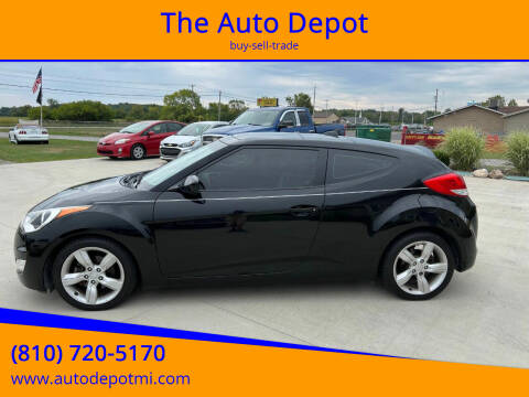 2014 Hyundai Veloster for sale at The Auto Depot in Mount Morris MI