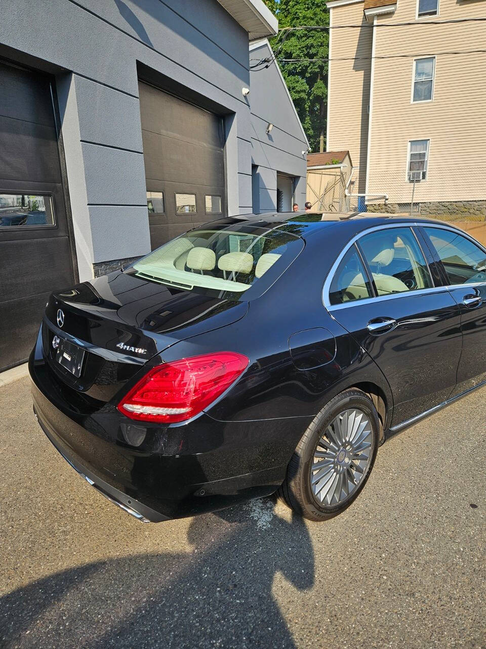 2015 Mercedes-Benz C-Class for sale at RENOS AUTO SALES LLC in Waterbury, CT