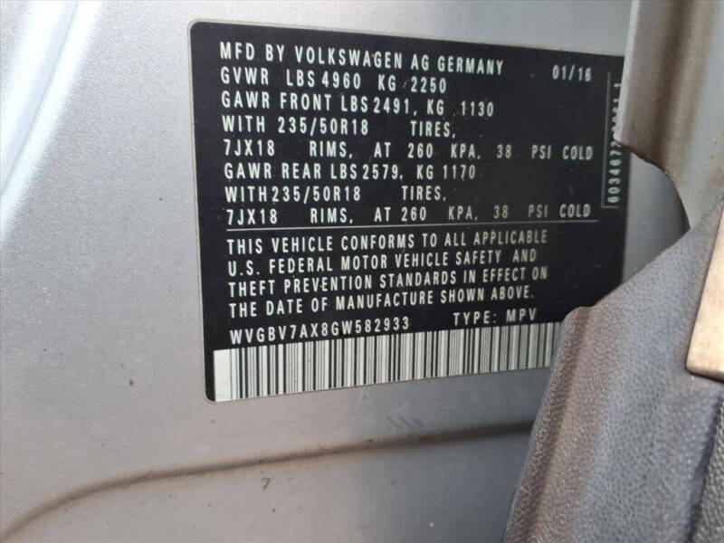 2016 Volkswagen Tiguan