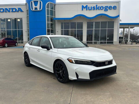 2025 Honda Civic for sale at HONDA DE MUSKOGEE in Muskogee OK