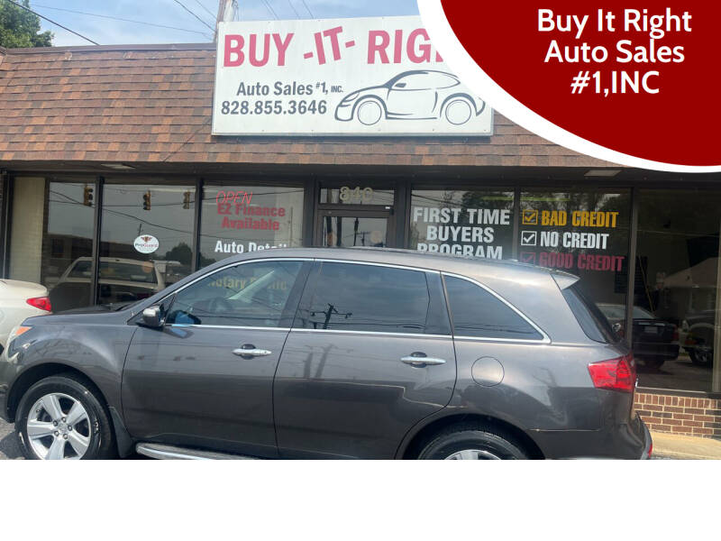 2011 Acura MDX for sale at Buy It Right Auto Sales #1,INC in Hickory NC