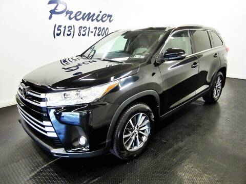 2019 Toyota Highlander for sale at Premier Automotive Group in Milford OH