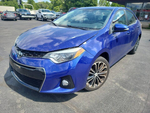 2015 Toyota Corolla for sale at Cruisin' Auto Sales in Madison IN