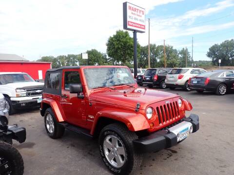 2009 Jeep Wrangler for sale at Marty's Auto Sales in Savage MN
