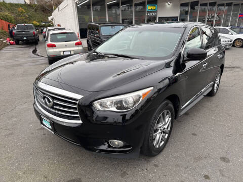 2013 Infiniti JX35 for sale at APX Auto Brokers in Edmonds WA