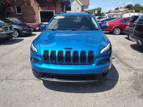 2018 Jeep Cherokee for sale at BELLEFONTAINE MOTOR SALES in Bellefontaine OH