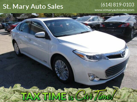 2015 Toyota Avalon Hybrid for sale at St. Mary Auto Sales in Hilliard OH