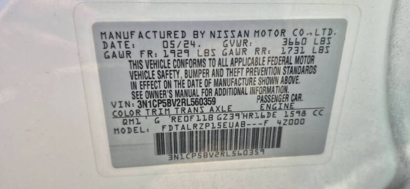 2024 Nissan Kicks S