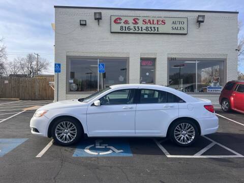 2012 Chrysler 200 for sale at C & S SALES in Belton MO
