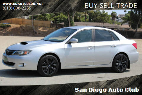2008 Subaru Impreza for sale at San Diego Auto Club in Spring Valley CA