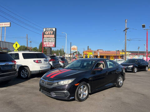 2016 Honda Civic for sale at City Motors in Hayward CA