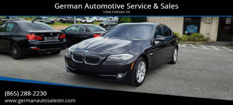 2013 BMW 5 Series for sale at German Automotive Service & Sales in Knoxville TN
