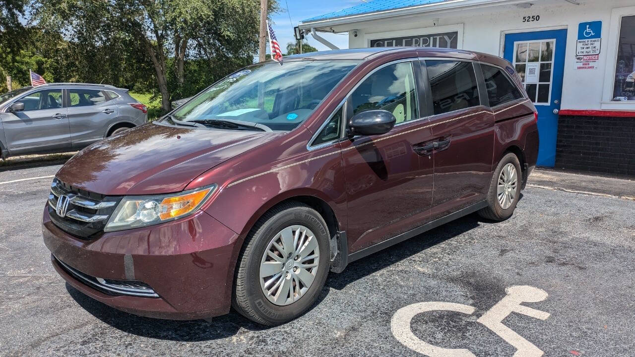 2014 Honda Odyssey for sale at Celebrity Auto Sales in Fort Pierce, FL