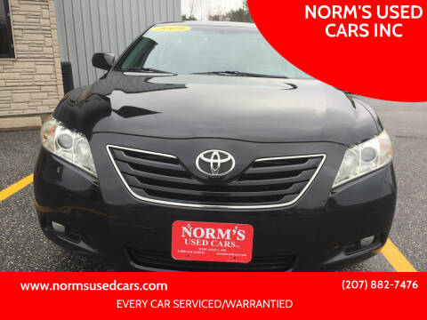 2009 Toyota Camry for sale at NORM'S USED CARS INC in Wiscasset ME