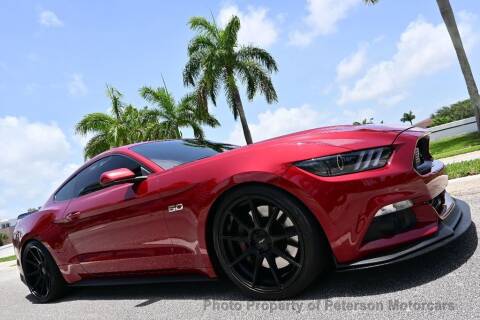 2017 Ford Mustang for sale at MOTORCARS in West Palm Beach FL