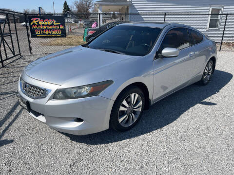 2009 Honda Accord for sale at Reser Motorsales, LLC in Urbana OH