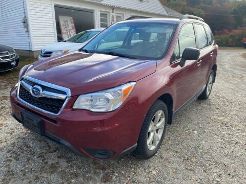 2016 Subaru Forester for sale at Wright's Auto Sales in Townshend VT
