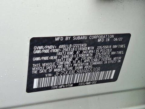 2022 Subaru Forester Limited