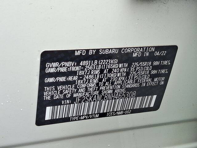 2022 Subaru Forester Limited