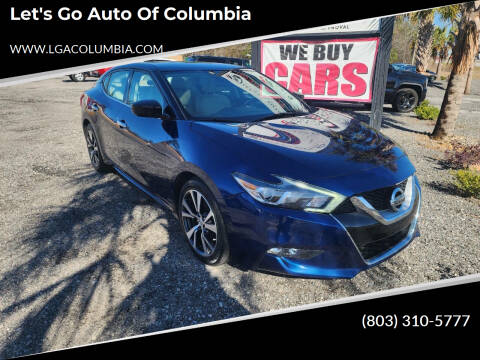 2016 Nissan Maxima for sale at Let's Go Auto Of Columbia in West Columbia SC