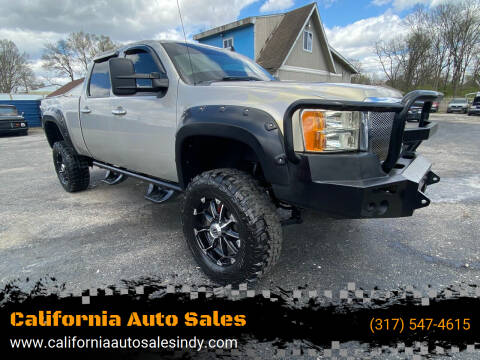 2008 GMC Sierra 2500HD for sale at California Auto Sales in Indianapolis IN
