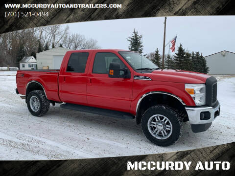 2015 Ford F-250 Super Duty for sale at MCCURDY AUTO in Cavalier ND