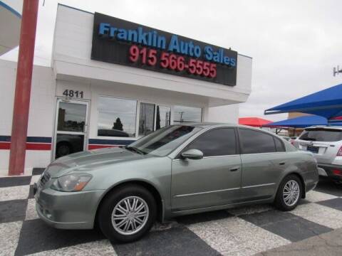 2005 Nissan Altima for sale at Franklin Auto Sales in El Paso TX