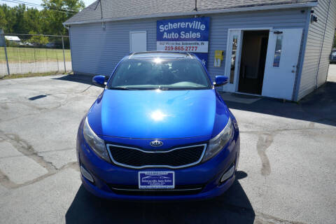 2014 Kia Optima for sale at SCHERERVILLE AUTO SALES in Schererville IN