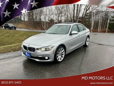 2016 BMW 3 Series for sale at MD Motors LLC in Williston VT