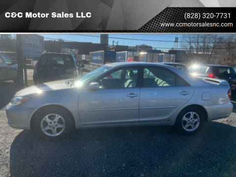 2003 Toyota Camry for sale at C&C Motor Sales LLC in Hudson NC