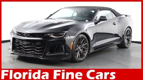2018 Chevrolet Camaro for sale at Florida Fine Cars - West Palm Beach in West Palm Beach FL
