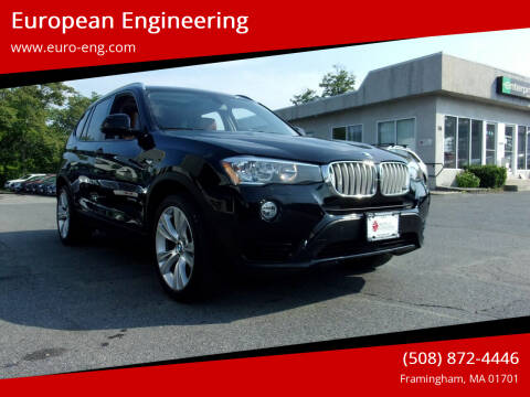 2015 BMW X3 for sale at European Engineering in Framingham MA