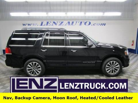 2016 Lincoln Navigator for sale at LENZ TRUCK CENTER in Fond Du Lac WI