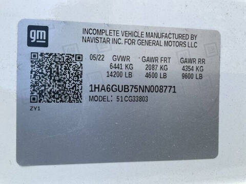 2022 Chevrolet Express 4500