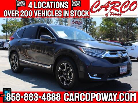 2018 Honda CR-V for sale at CARCO SALES & FINANCE - CARCO OF POWAY in Poway CA