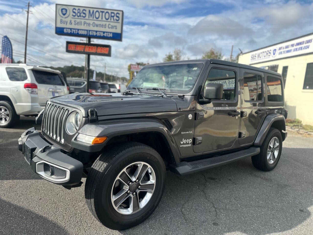 2019 Jeep Wrangler Unlimited for sale at S & S Motors in Marietta, GA