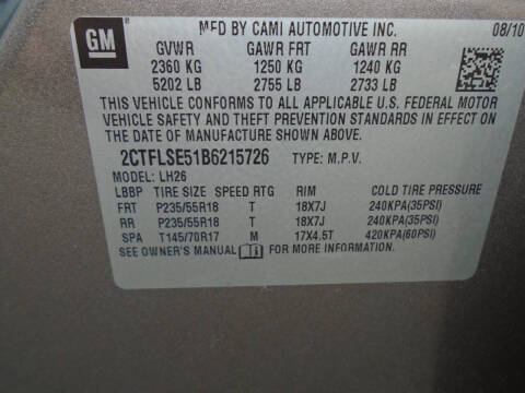 2011 GMC Terrain SLE-2