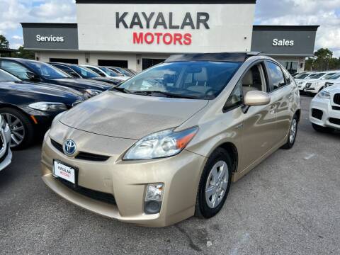 2010 Toyota Prius for sale at KAYALAR MOTORS in Houston TX