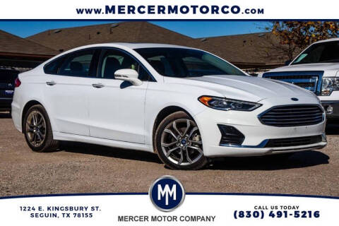 2019 Ford Fusion for sale at MERCER MOTOR CO in Seguin TX