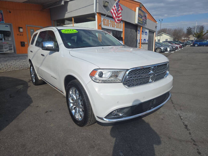 2018 Dodge Durango Citadel Anodized Platinum