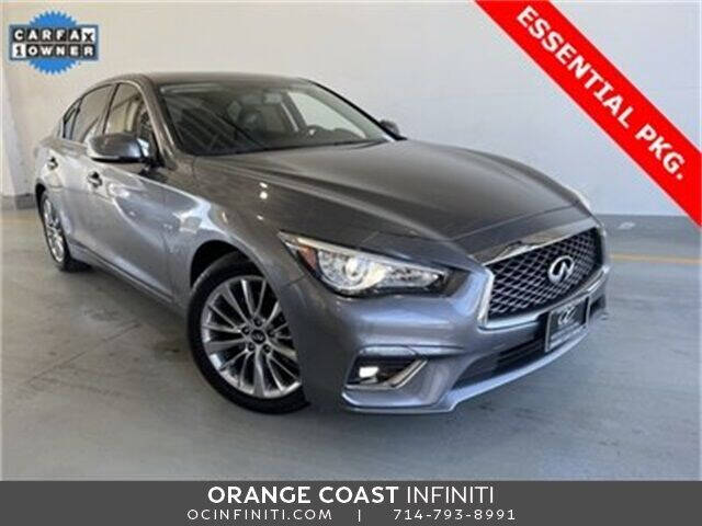 2019 Infiniti Q50 for sale at NewCenturyAutomotive.com - ORANGE COAST INFINITI in Westminster CA