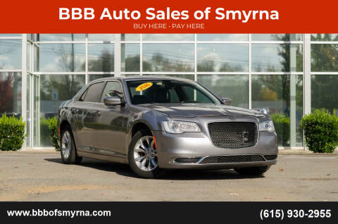 2016 Chrysler 300 for sale at BBB Auto Sales of Smyrna in Smyrna TN