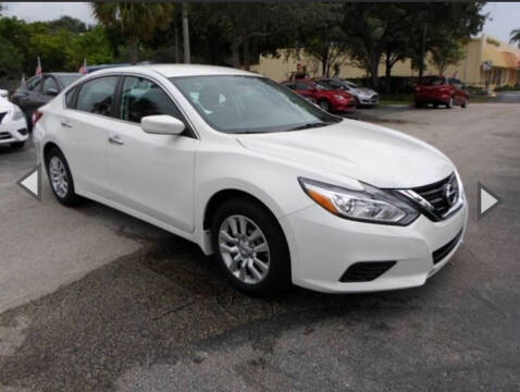 2018 Nissan Altima for sale at Blue Lagoon Auto Sales in Plantation FL