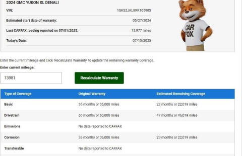 2024 GMC Yukon XL Denali