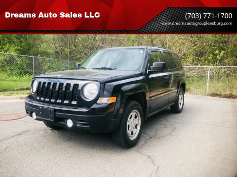 2014 Jeep Patriot for sale at Dreams Auto Sales LLC in Leesburg VA