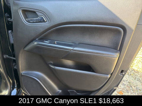 2017 GMC Canyon