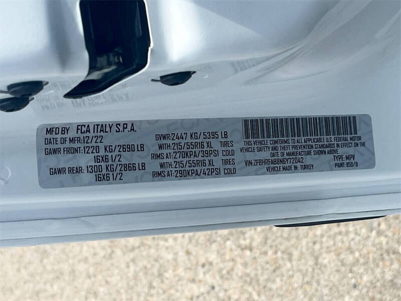 2022 RAM ProMaster City